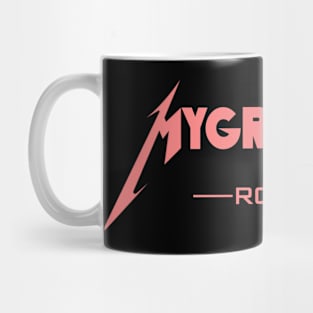 Grandpa Rocks in Pink Mug